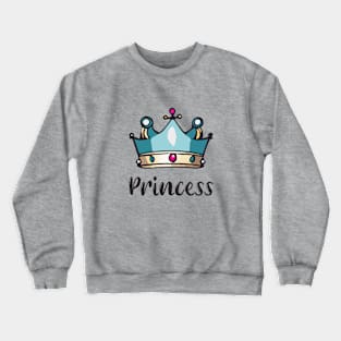 Royal Princess Crown Crewneck Sweatshirt